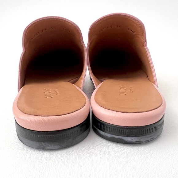 GUCCI | Light Pink Leather Princetown Horsebit Mules Slip On Loafers Flats 36 - Picture 7 of 11